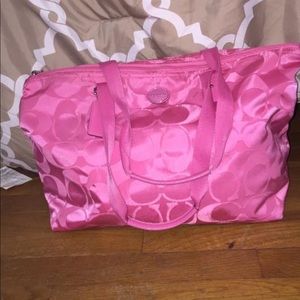 Coach duffle bag/weekender